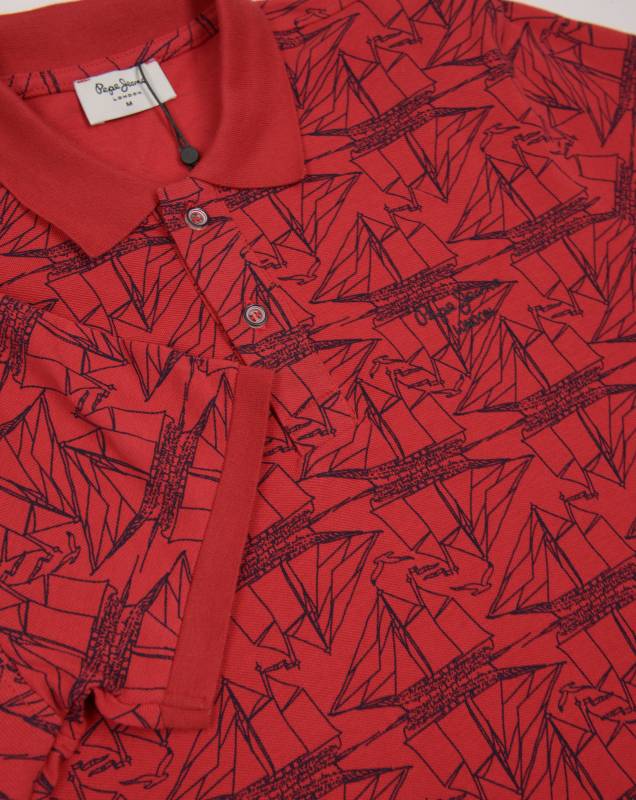 Поло мужское Pepe Jeans 1853RED