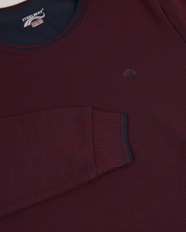 Джемпер мужской SteelWay 1419Bordo