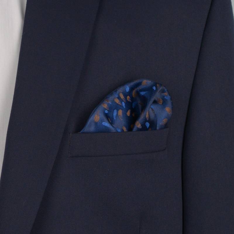 Бабочка мужская с платком 0042