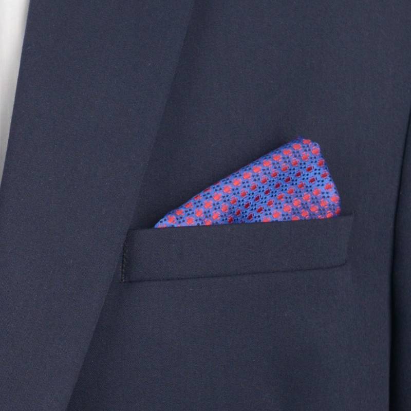 Галстук с платком 0548